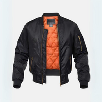 Mateo | Men's Lined Zip Bomber Jacket