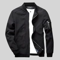 Micah | Men's Summer Full Zip Bomber Jacket