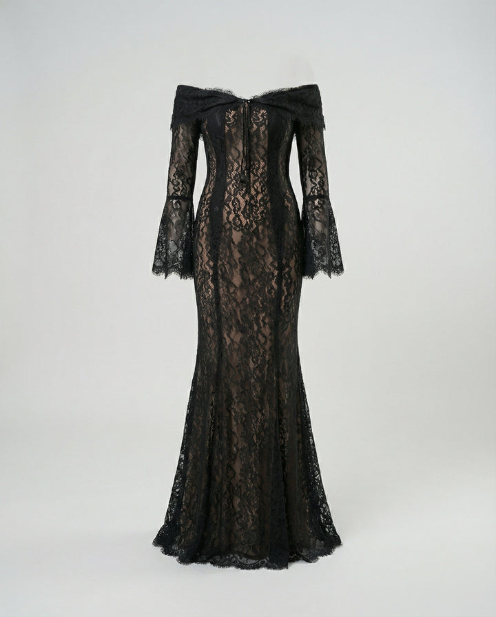 Carmen | Women's Formal Off-Shoulder Wedding Guest Dress