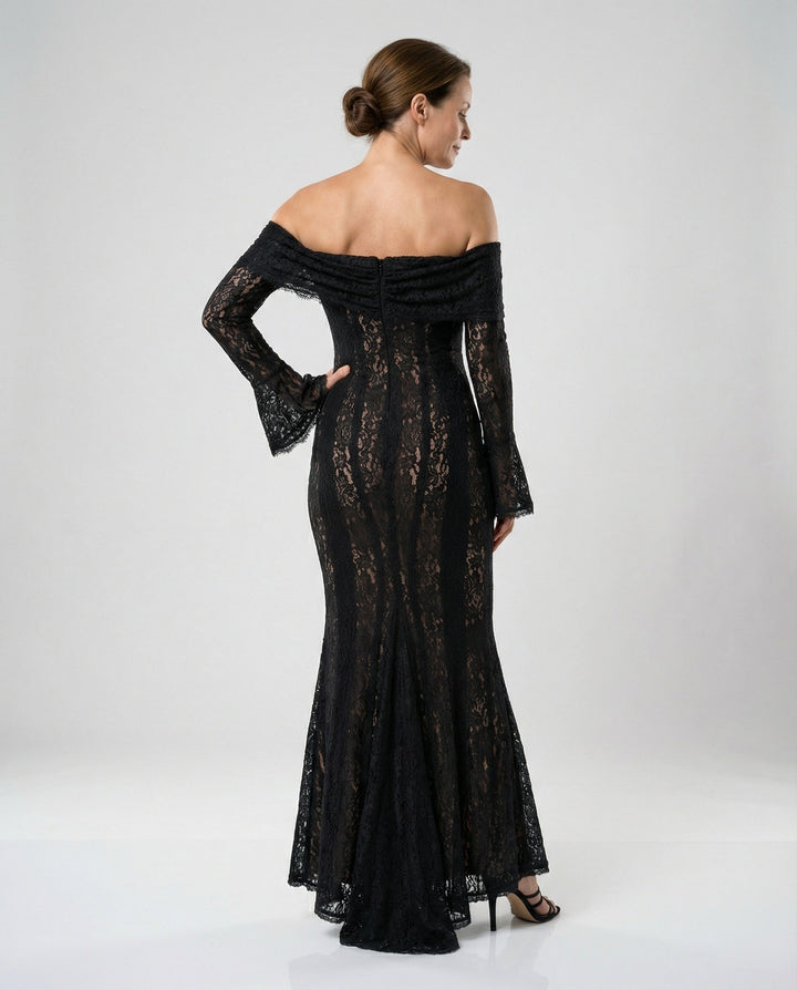 Carmen | Women's Formal Off-Shoulder Wedding Guest Dress