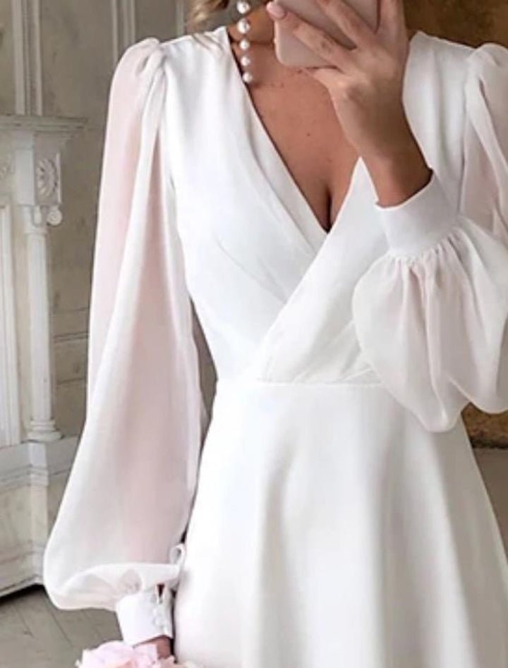 Clairoon | Women's Classic Long Sleeve Bridal Gown