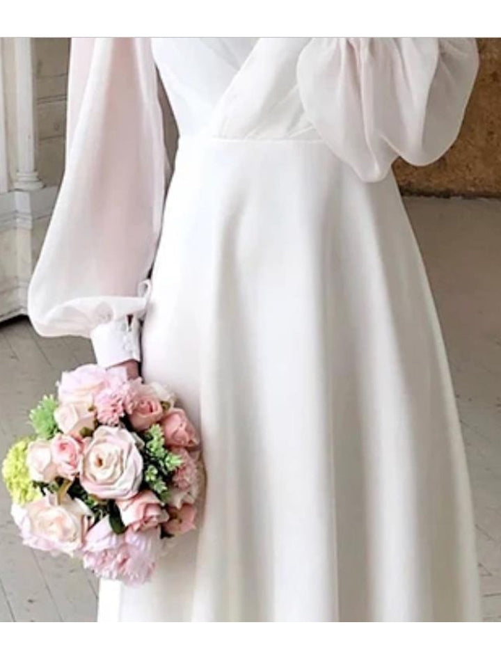 Clairoon | Women's Classic Long Sleeve Bridal Gown