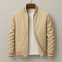 Alexander | Men's Lightweight Zip Front Bomber Jacket