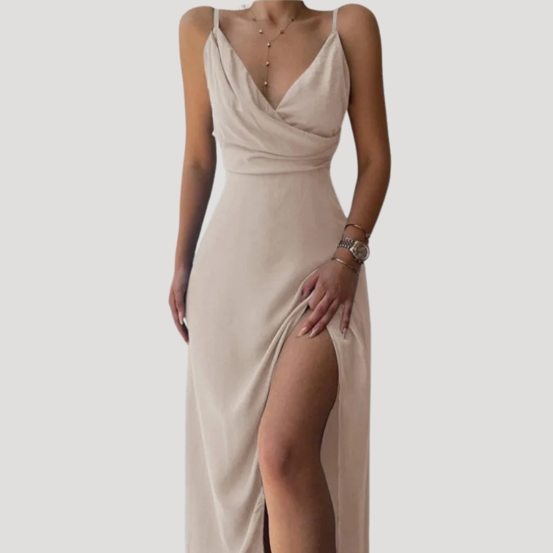 Hallie | Women’s Summer Slit Wedding Guest Dress