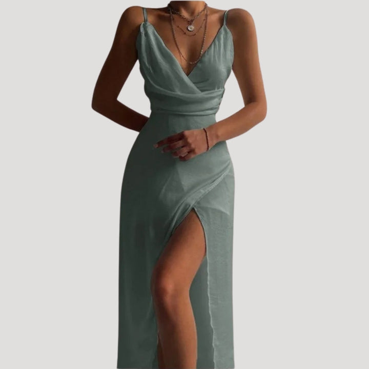 Hallie | Women’s Summer Slit Wedding Guest Dress