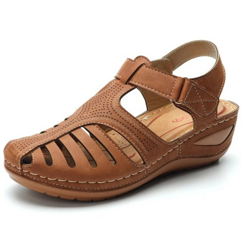Hanna | Women's Elegant Flat Roman Sandals