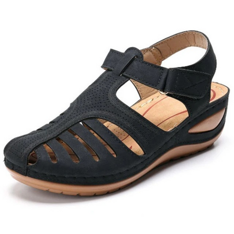 Hanna | Women's Elegant Flat Roman Sandals