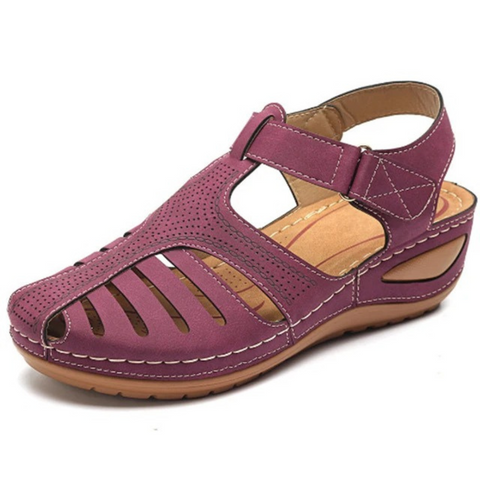 Hanna | Women's Elegant Flat Roman Sandals