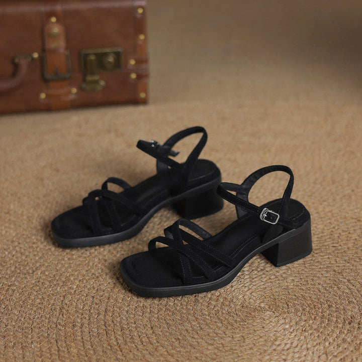 Ember | Women's Elegant Leather Strappy Sandals