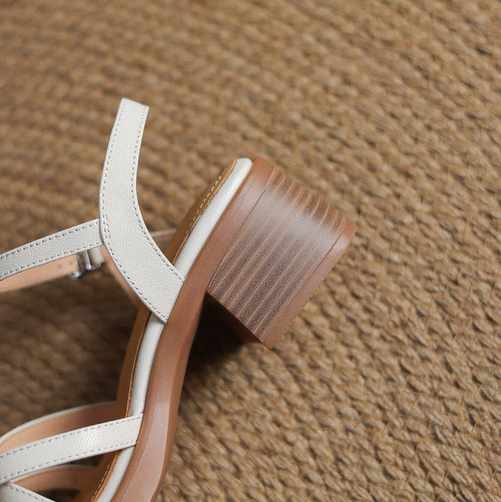 Ember | Women's Elegant Leather Strappy Sandals