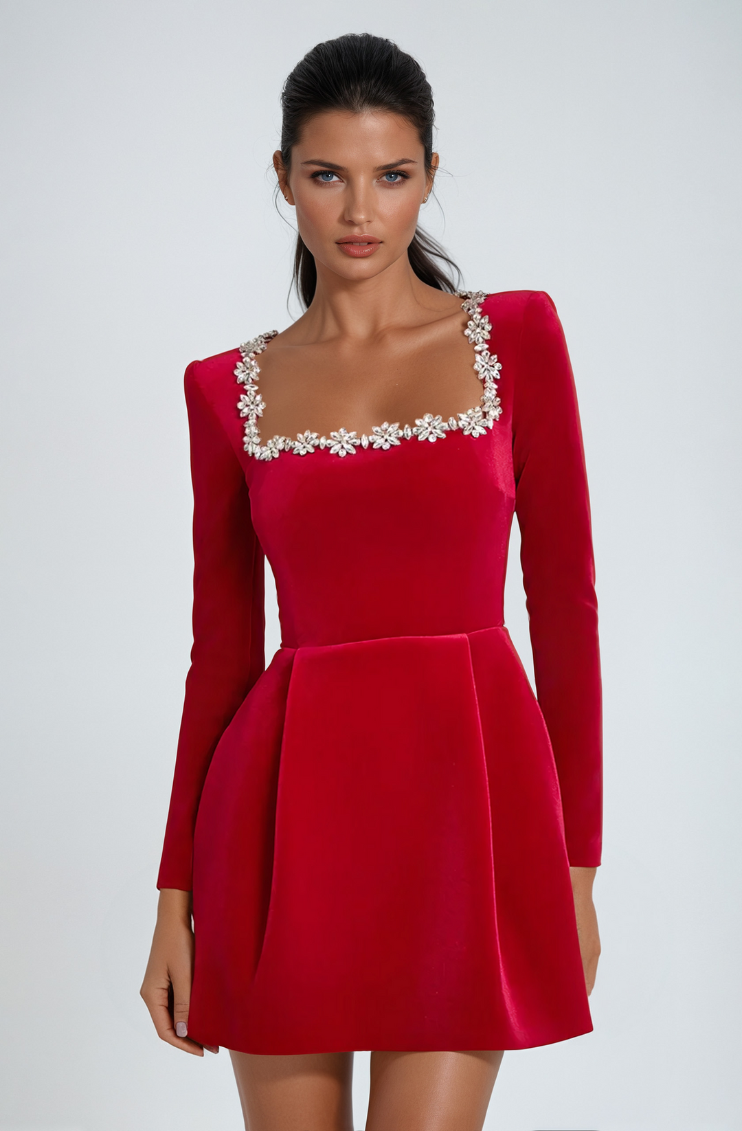 Choley | Women’s Elegant Mini Wedding Guest Dress