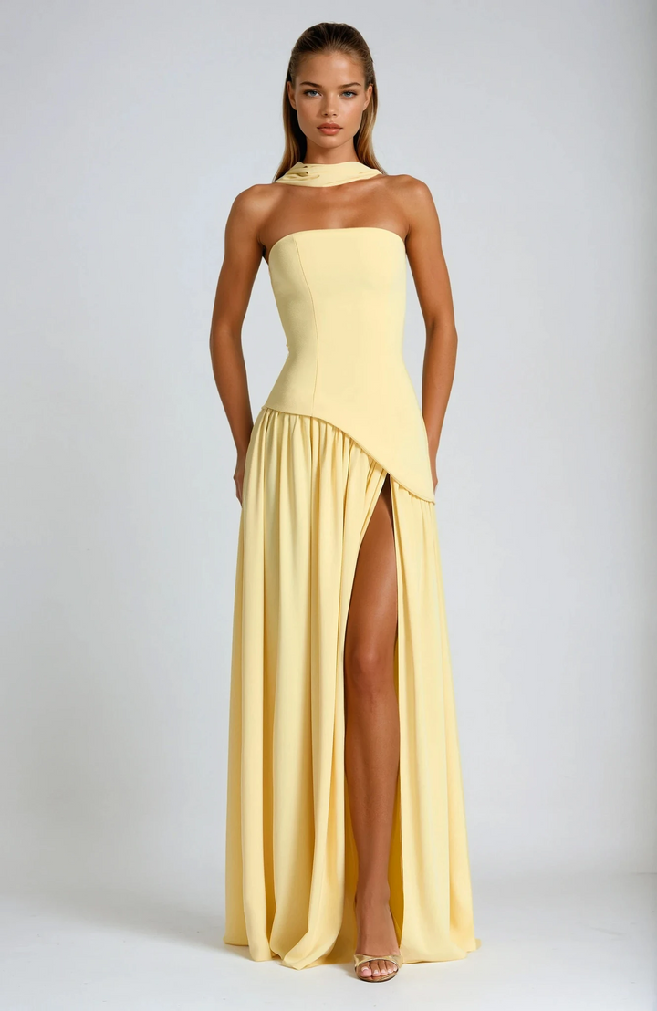 Ismera | Women's Summer Slit Maxi Dress