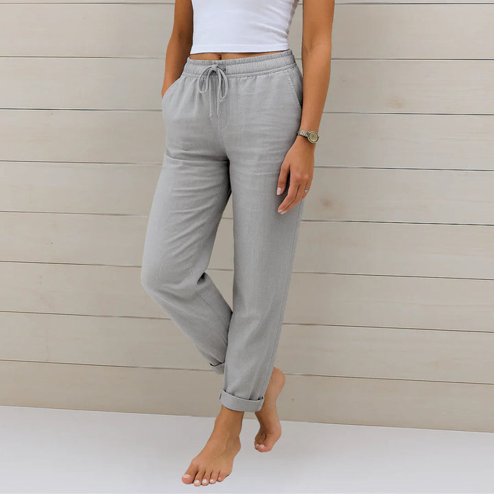Tinsley | Women’s Straight Leg Linen Pants