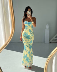 Anisa | Women’s Floral Maxi Wedding Guest Dress