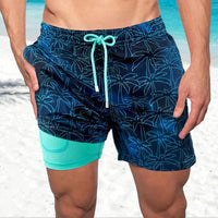 Novak | Men's Sporty Slim-Fit Swim Trunks
