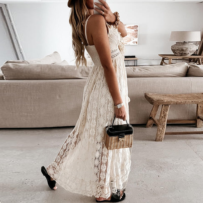 Wren | Women’s Summer Boho V-Neck Dress