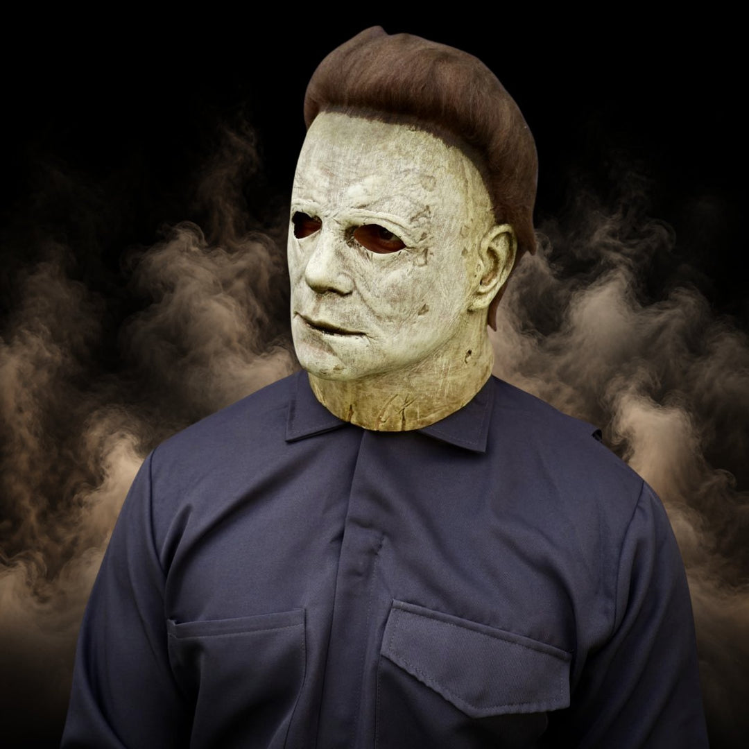 Halloween Full Killer Costume Mask and Overall