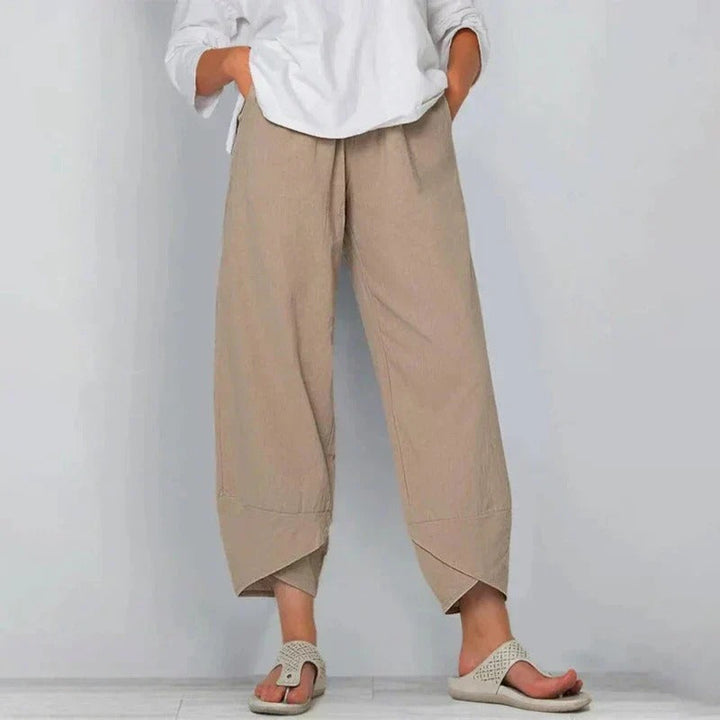 Riya | Women’s Cropped Summer Palazzo Pants