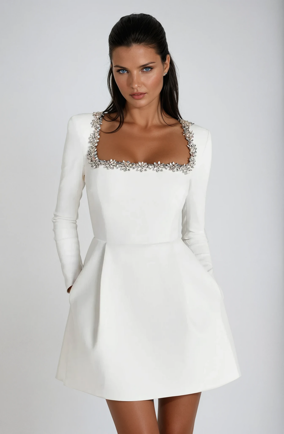 Choley | Women’s Elegant Mini Wedding Guest Dress