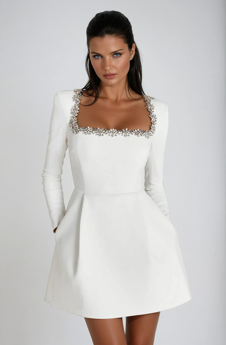 Choley | Women’s Elegant Mini Wedding Guest Dress
