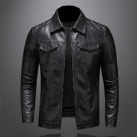 Elias | Men's Trucker-Style Zip-Up Biker Jacket