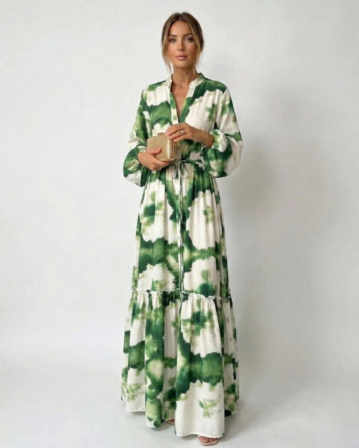 Zahra | Women’s Summer Tie Waist Maxi Dress