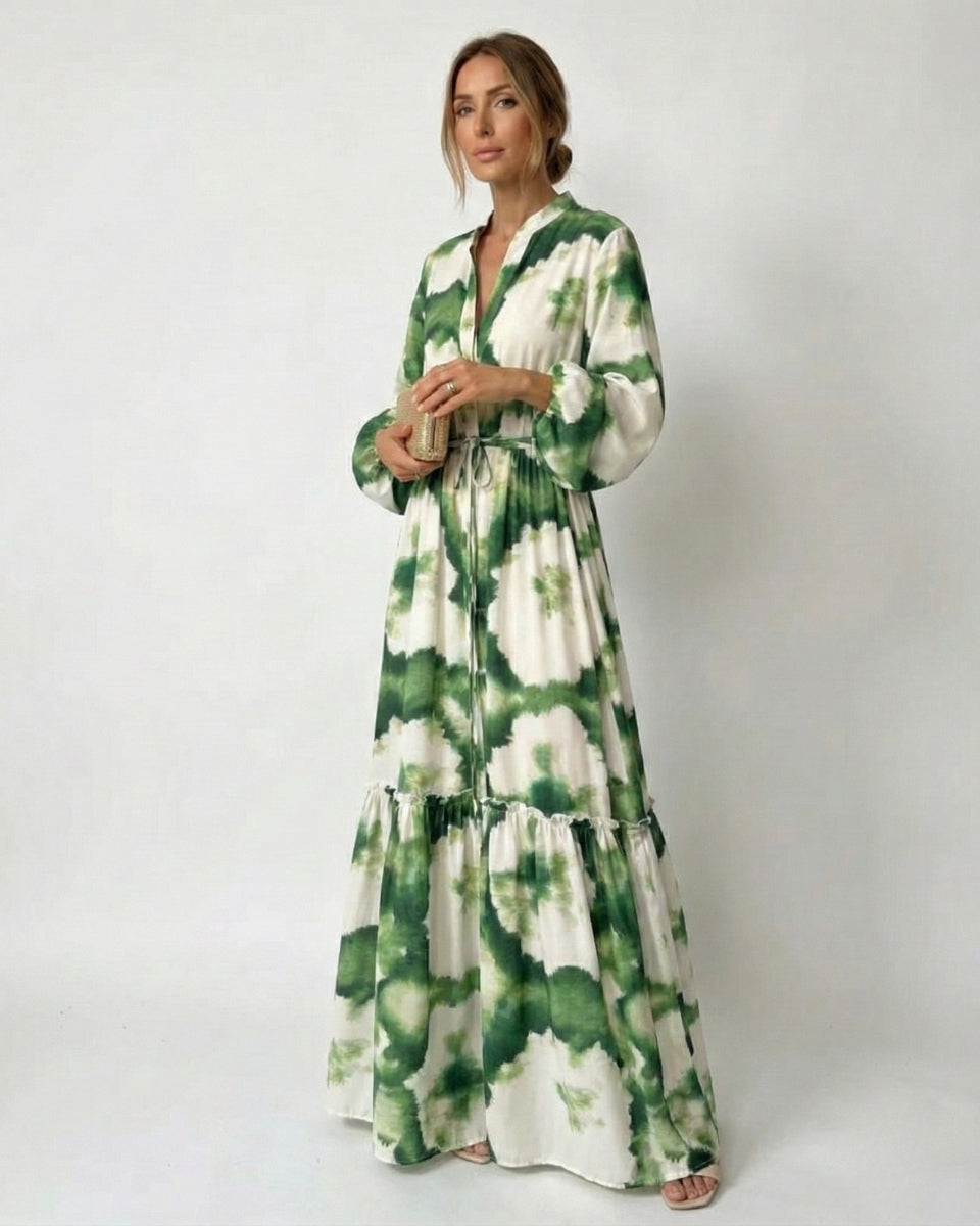 Zahra | Women’s Summer Tie Waist Maxi Dress