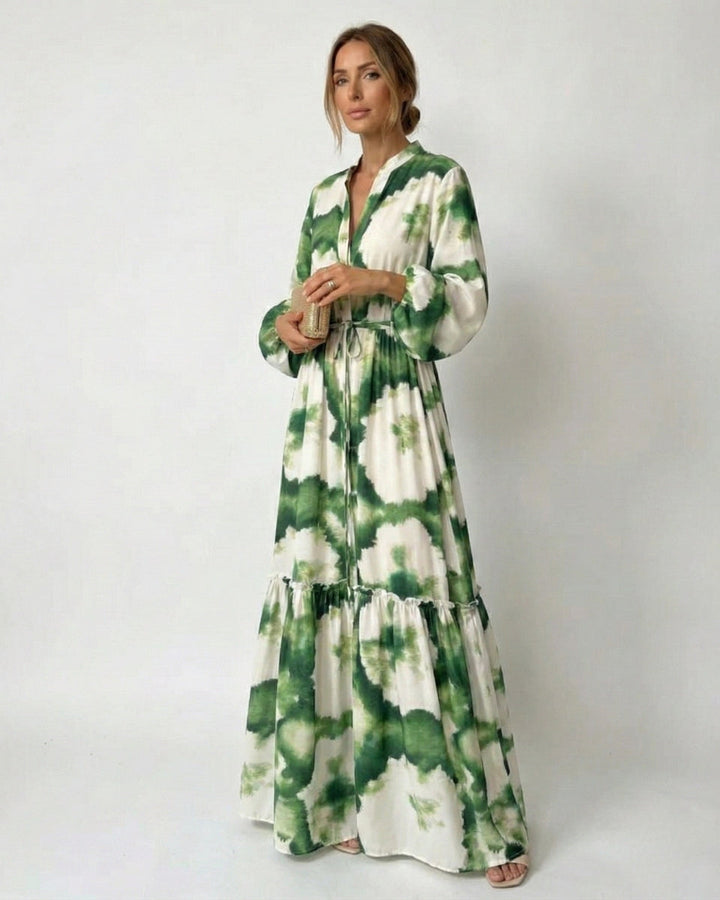 Zahra | Women’s Summer Tie Waist Maxi Dress