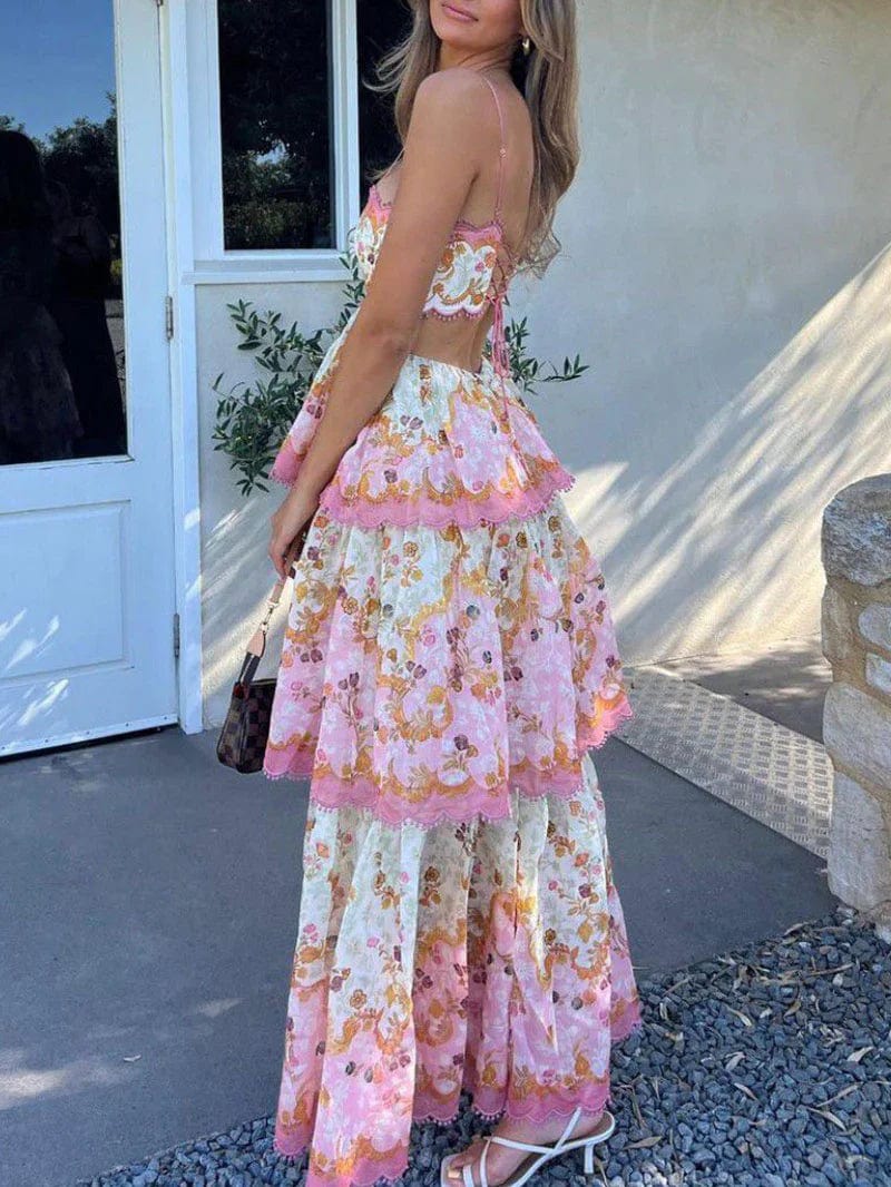 Harmony | Women’s Summer Tiered Maxi Dress