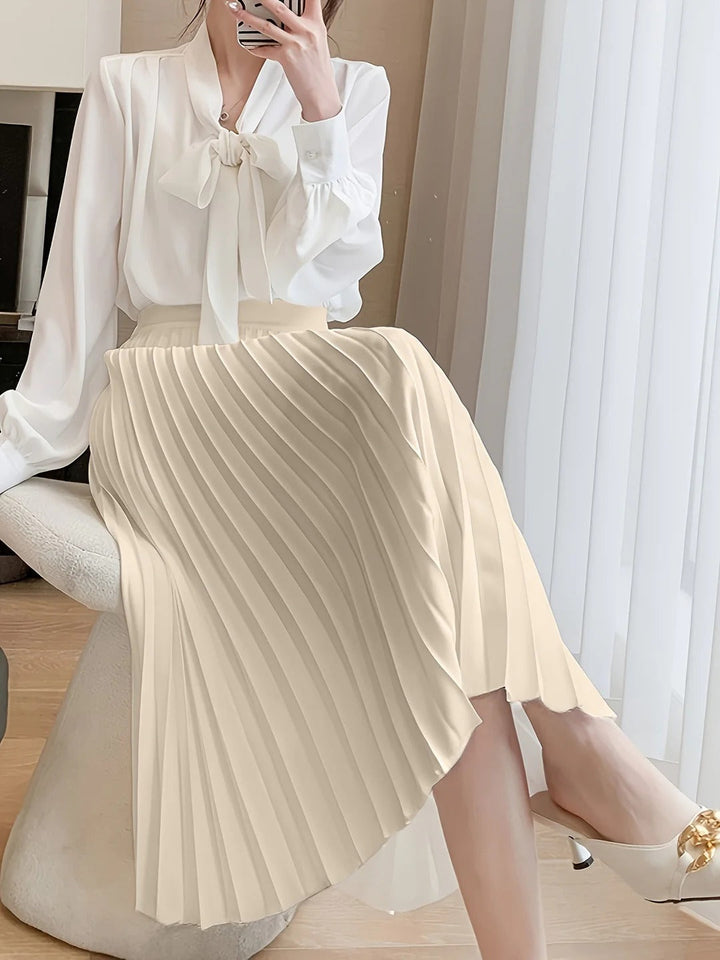 Bellami | Women’s Summer Pleated Midi Skirt