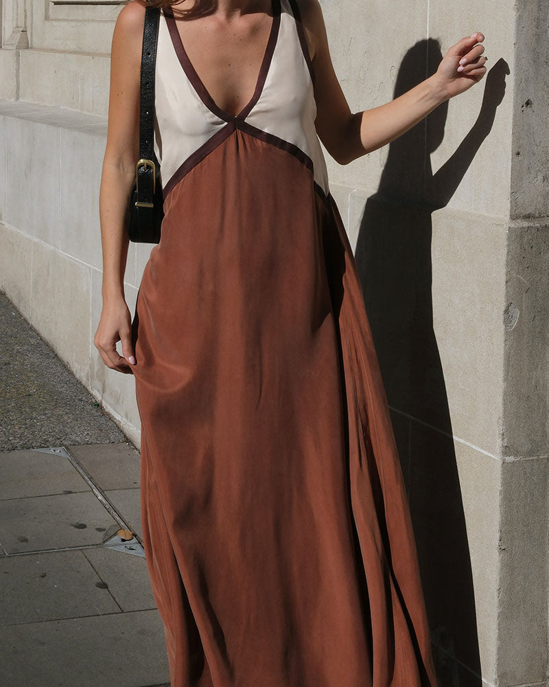 Birdie | Women's Summer V-Neck Maxi Dress