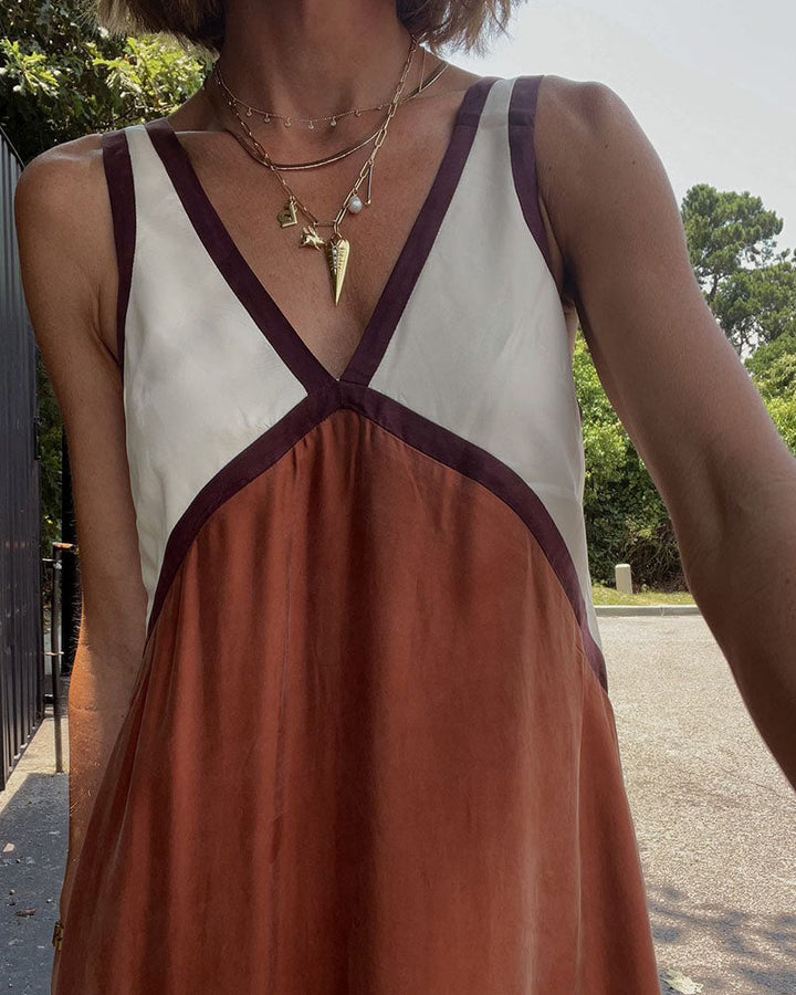 Birdie | Women's Summer V-Neck Maxi Dress