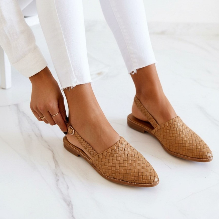 Aurelia | Women's Summer Slip-On Slingback Ballerinas
