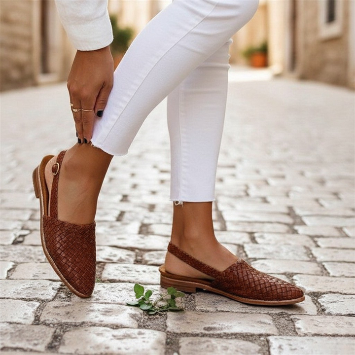 Aurelia | Women's Summer Slip-On Slingback Ballerinas