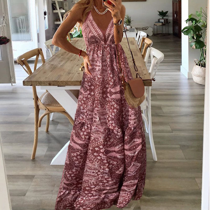 Portia | Women’s Tiered Wedding Guest Maxi Dress
