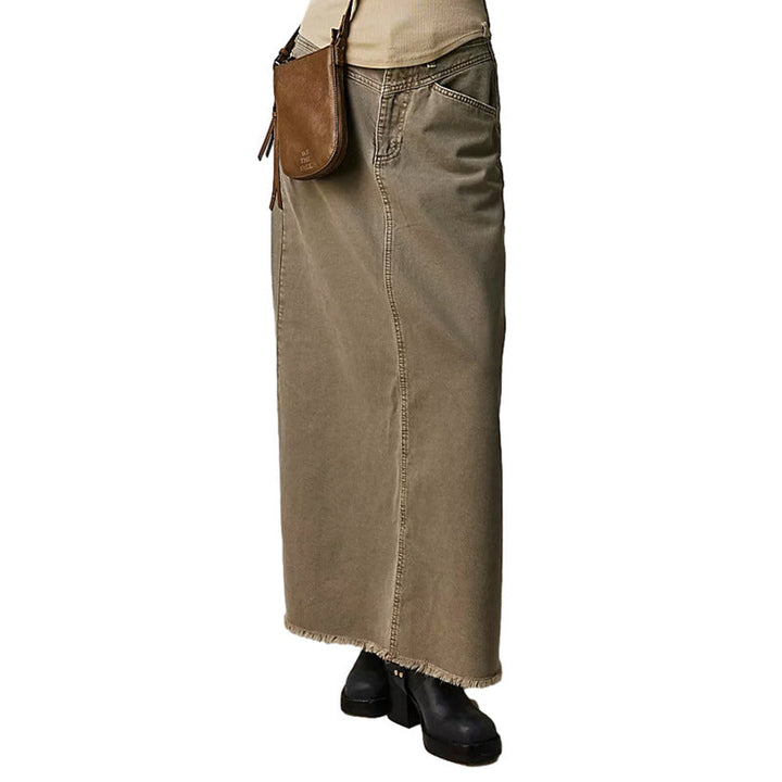 Galene | Women's Summer Long Denim Skirt