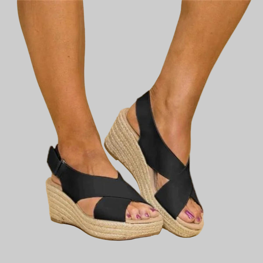 Blair | Women's Casual Wedge-Sole Espadrille Sandals