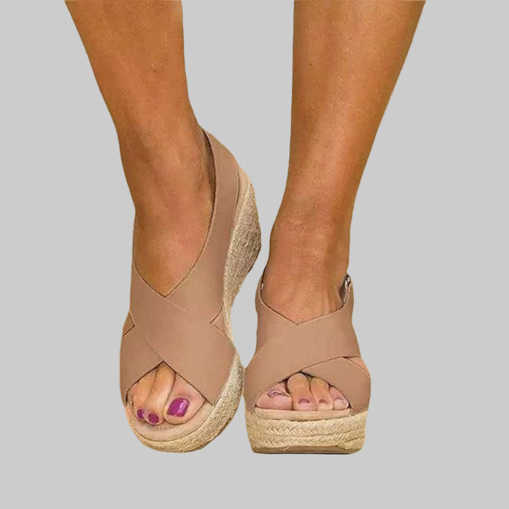 Blair | Women's Casual Wedge-Sole Espadrille Sandals
