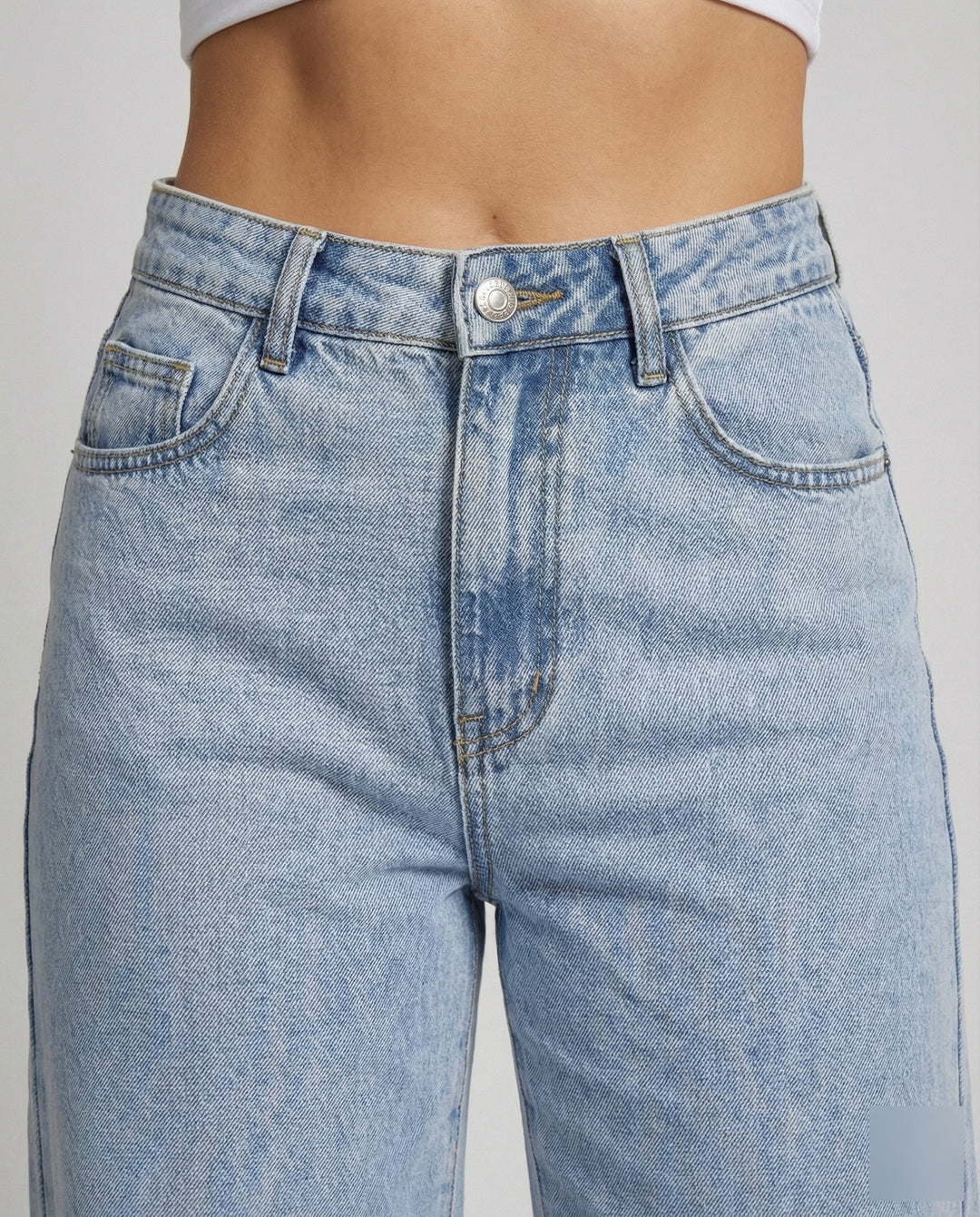 Lotte | Women’s Vintage High Waist Wide Leg Jeans
