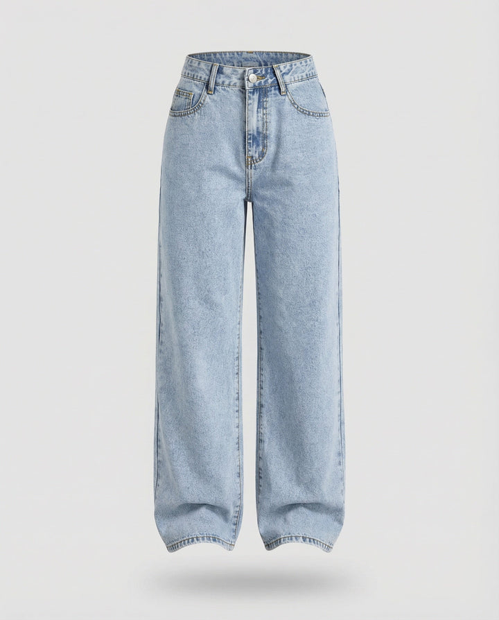 Lotte | Women’s Vintage High Waist Wide Leg Jeans