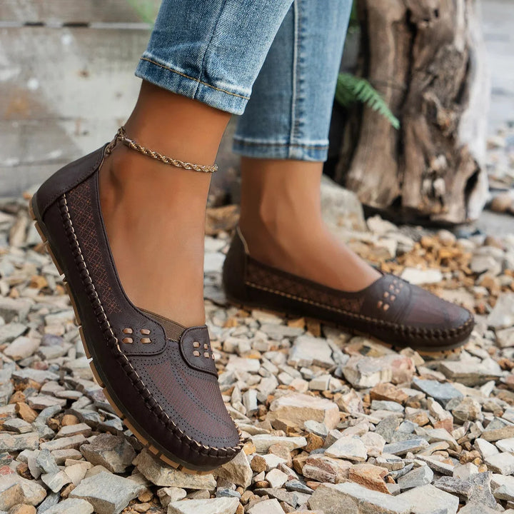 Brielle | Women’s Elegant Round Toe Flat Loafers