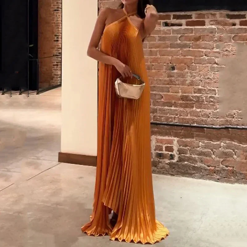 Phoenix | Women’s Summer Pleated Wedding Guest Dress