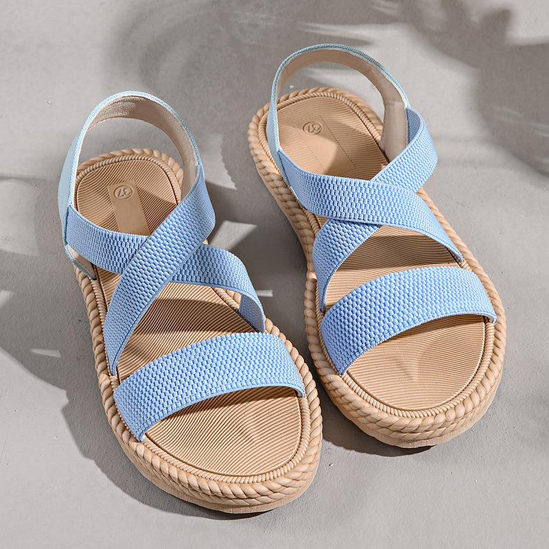 Arabella | Women's Beach Elastic-Straps Sandals