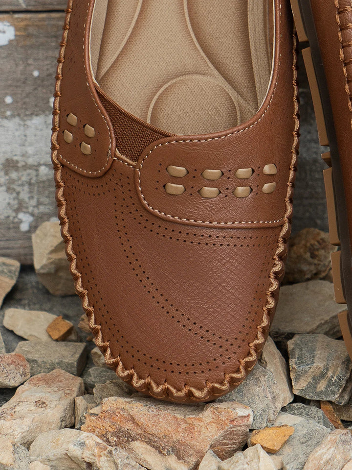 Brielle | Women’s Elegant Round Toe Flat Loafers