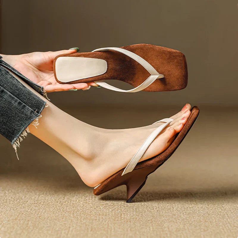 Ariella | Women's Summer Heeled Suede Sandals