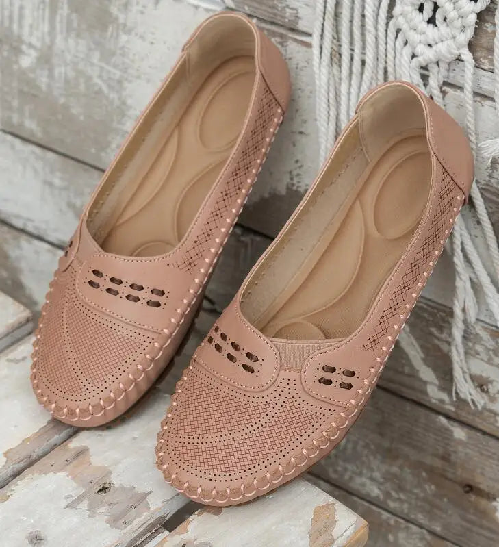 Brielle | Women’s Elegant Round Toe Flat Loafers
