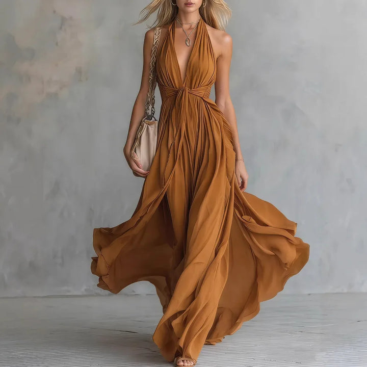 Doris | Women's Summer Flowing Maxi Dress