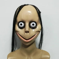 Halloween Long Hair Ghost Mask