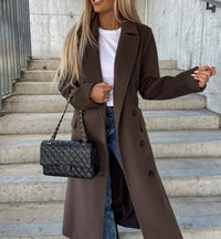 Adeline | Women's Classic Long Trenchcoat