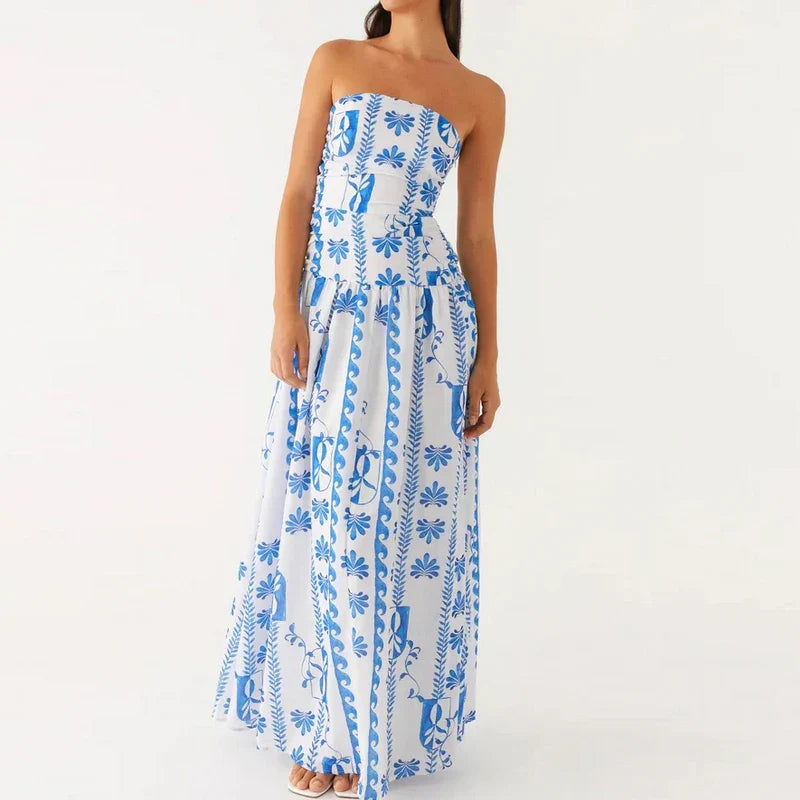 Journee | Women’s Summer Print Maxi Dress